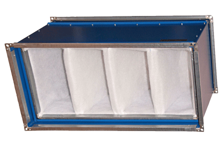 Фільтри карманні для прямокутного каналу - ФКД Фільтри карманні для прямокутного каналу - ФКД