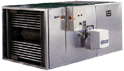 Установка для нагрівання повітря на рідкому паливі та газі. Установка для нагрівання повітря на рідкому паливі та газі.